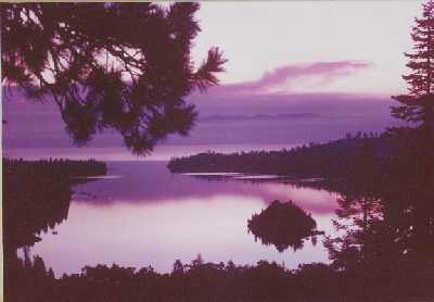 Sunrise, Emerald Bay