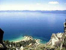 Sand Harbor from the Flume Trail